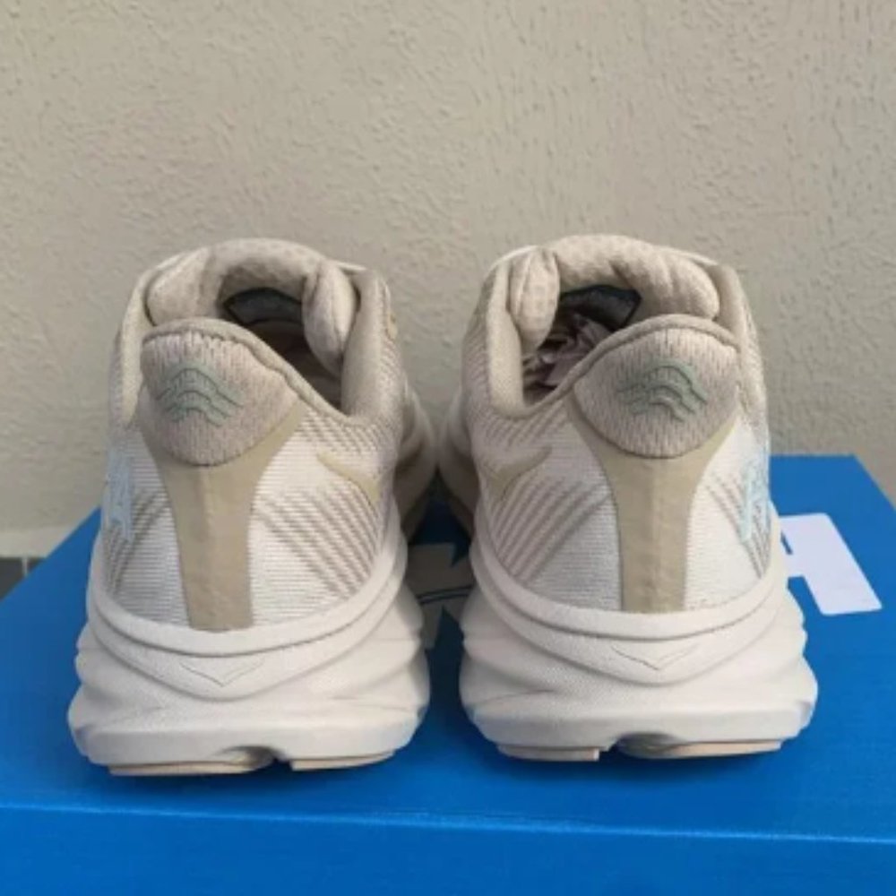 Hoka Clifton 9 Eggnog Beige Ivory Women - Picture 6 of 6